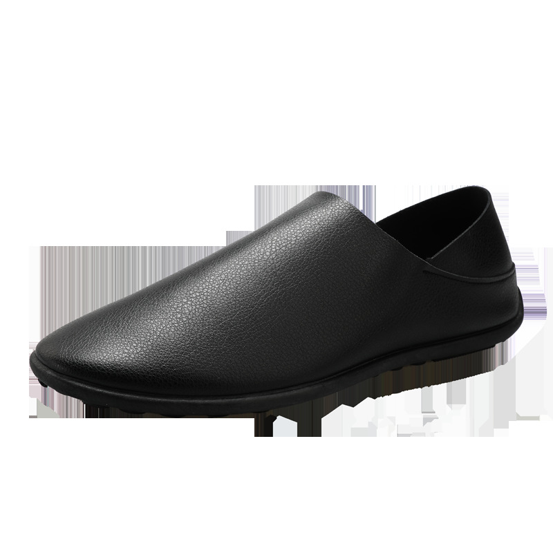 Spring And Autumn Men's Casual Shoes PU Breathable Soft Bottom Gommino foto 2