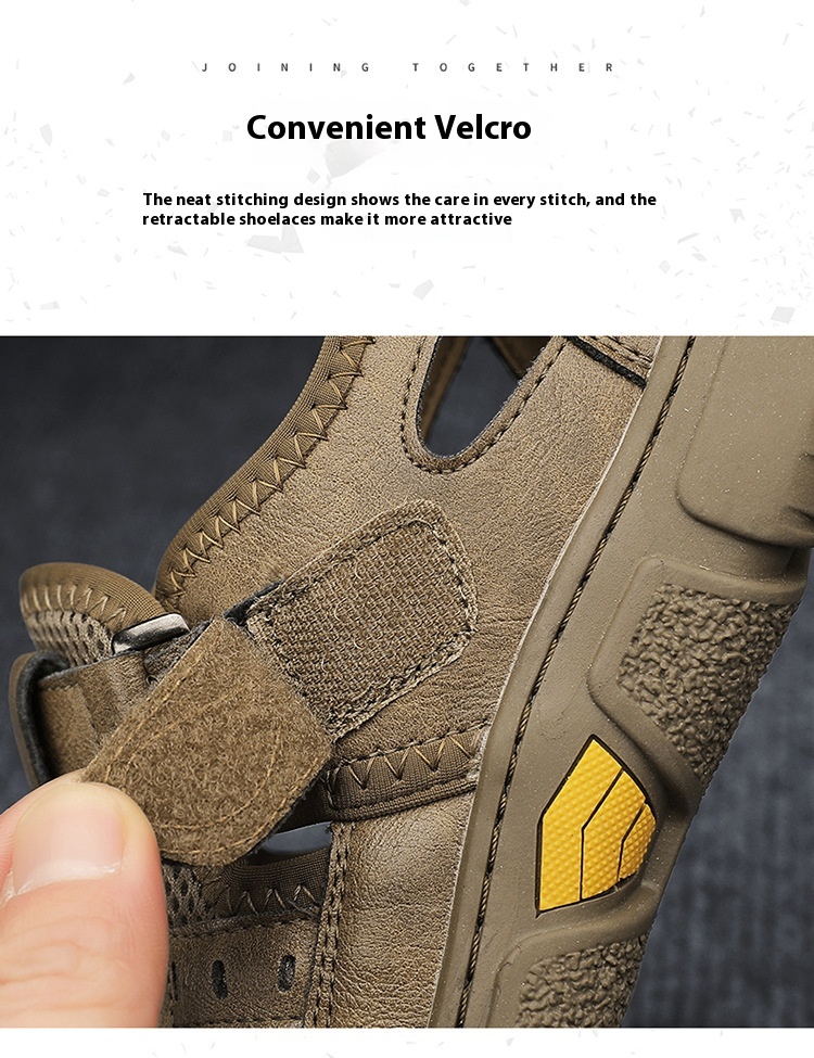 Men's Summer Outdoor Non-slip Sports Beach Outdoor Sandals foto 4