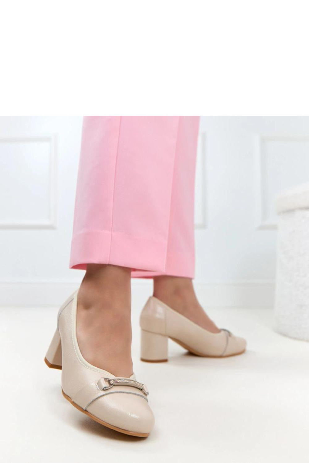 Pumps met dikke hak Solea foto 2
