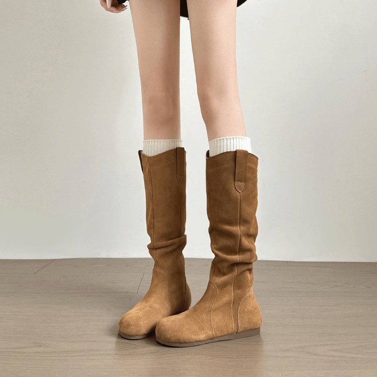 Creeper Knight Flat-Heel Cowboy Boots foto 5