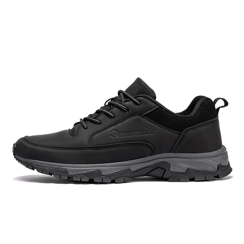 Leather Waterproof Men's Deodorant Casual Middle-aged And Elderly Running Plus Size Board Shoes foto 2