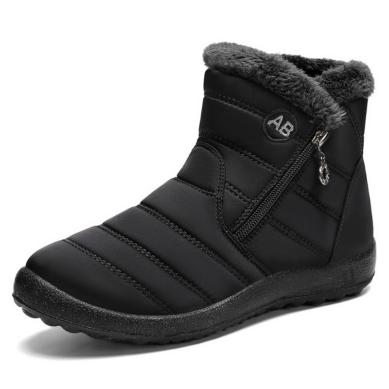 Womens Winter Cotton Shoes New PU Style For Foreign Trade foto 4