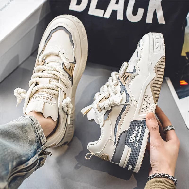 All-matching Breathable Increased Casual Flat Shoes foto 4