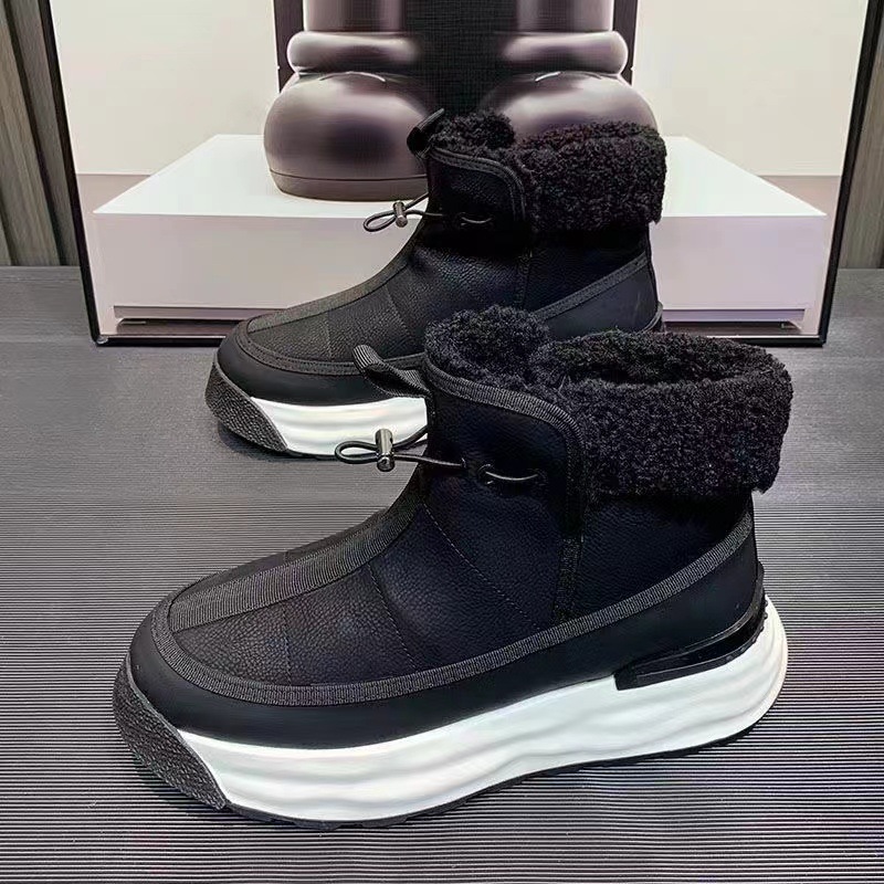 High-top Platform Men's Shoes Genuine Leather foto 3