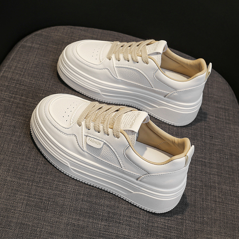 Platform Thick Sole Increased By Casual Sports Skate Shoes foto 3
