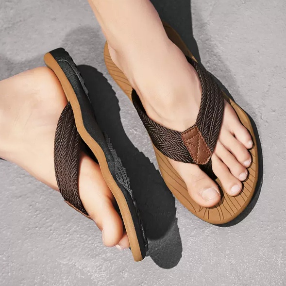 Stylish Minimalist Casual Design Mens Slippers foto 5