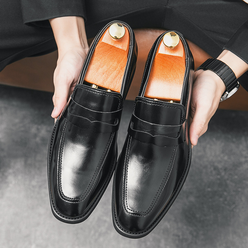 New Casual Plus Size Leather Shoes foto 4