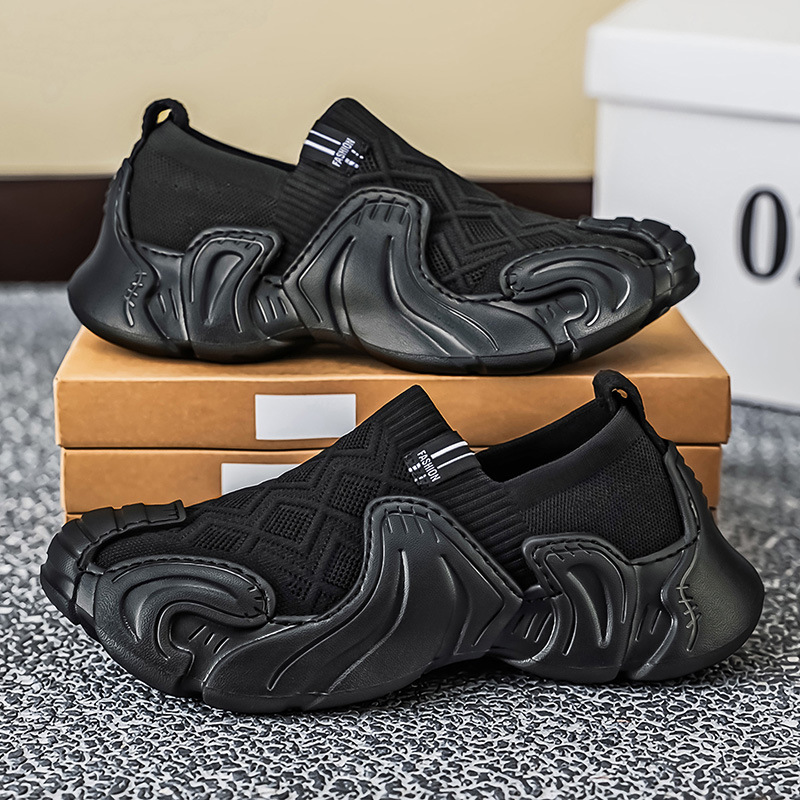 Versatile Comfortable Chunky-soled Shoes Mens foto 2