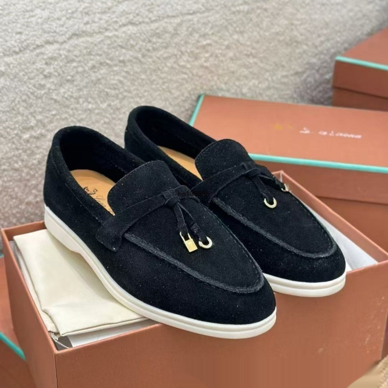 Womens Loafers Spring Summer Flat-Heel British-Style Plus-Size Shoes foto 4