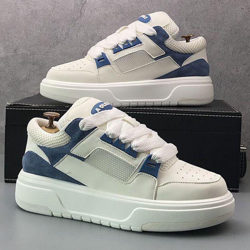 Breathable Mesh Thick-soled Height-increasing Casual Sports Sneakers foto 3
