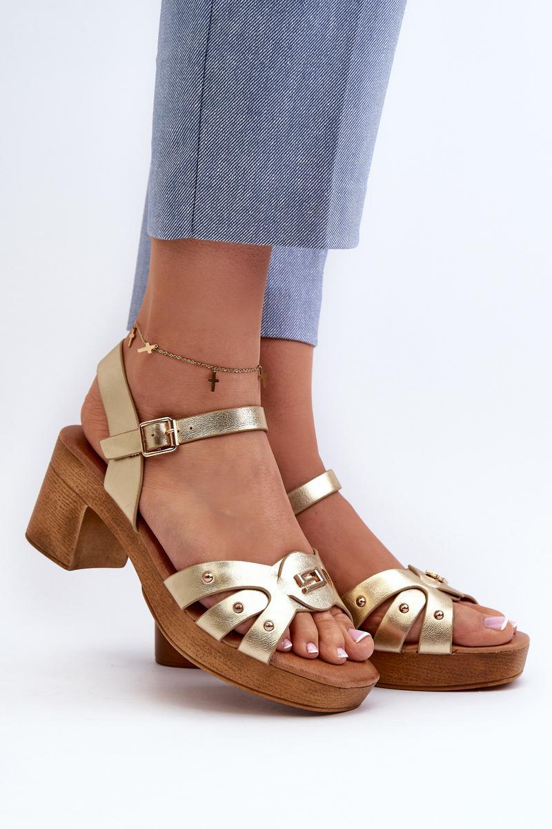 Sandalen op hak Step in style