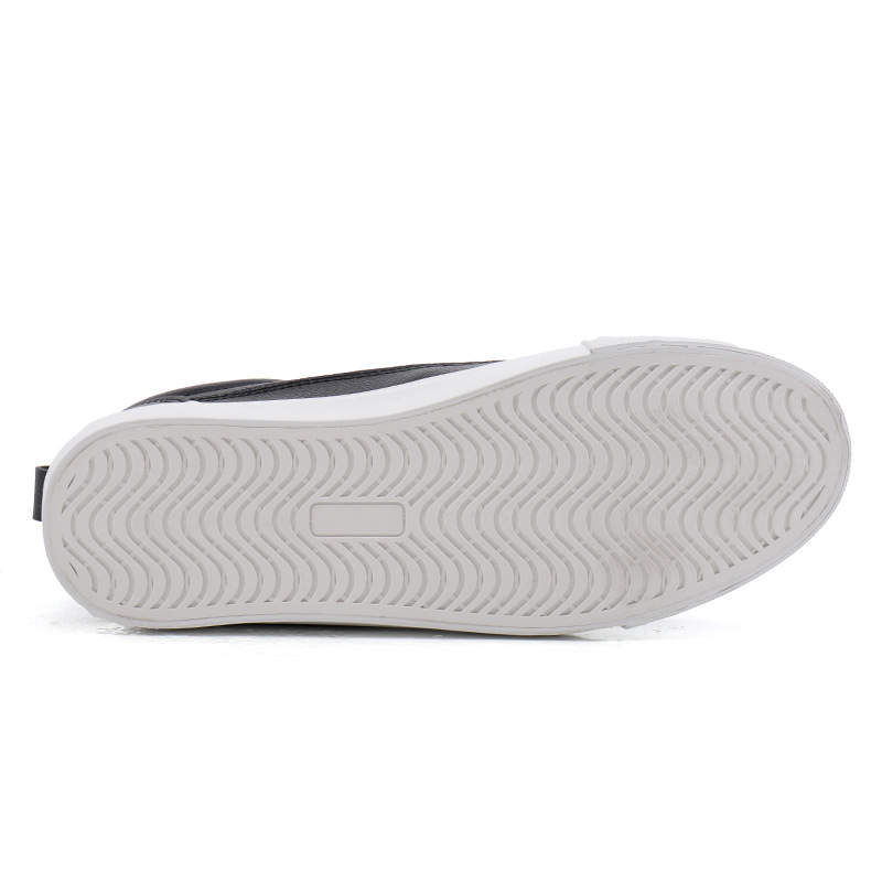 White Shoes Men's Four Seasons Breathable Teenagers Pure White foto 2