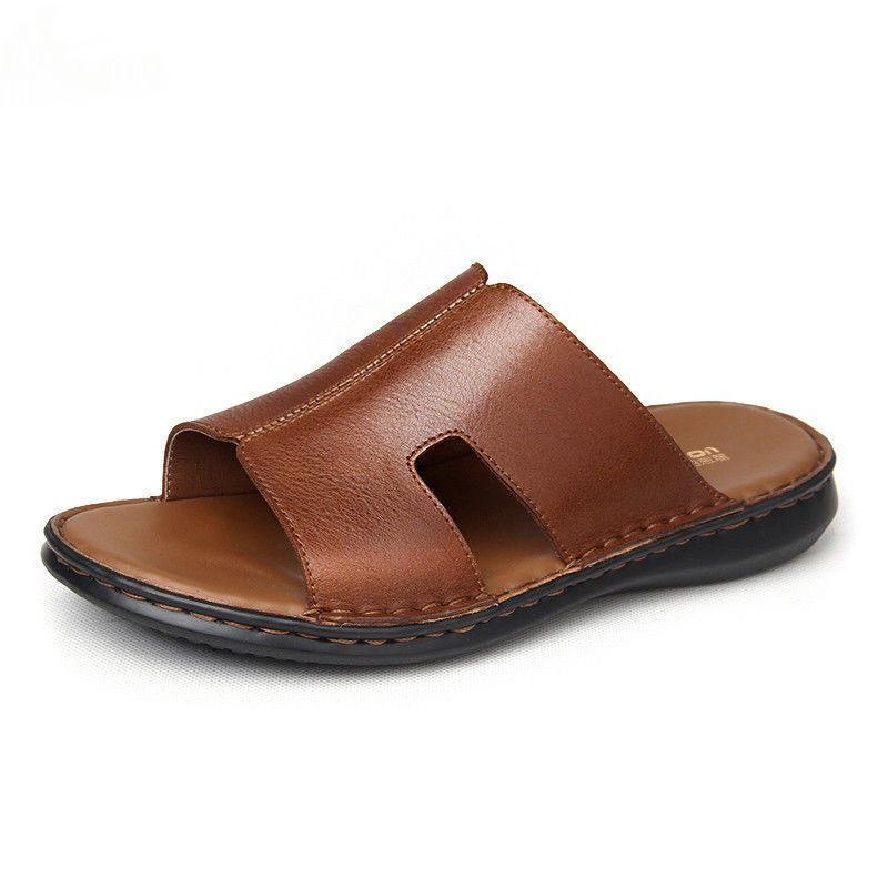 Men's Fashionable Soft-Soled Non-Slip Simple Slippers foto 3