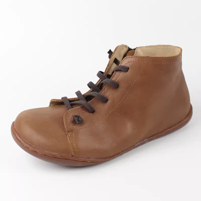Womens Boots Made From Full-grain Cowhide Leather With A Soft Sole foto 2