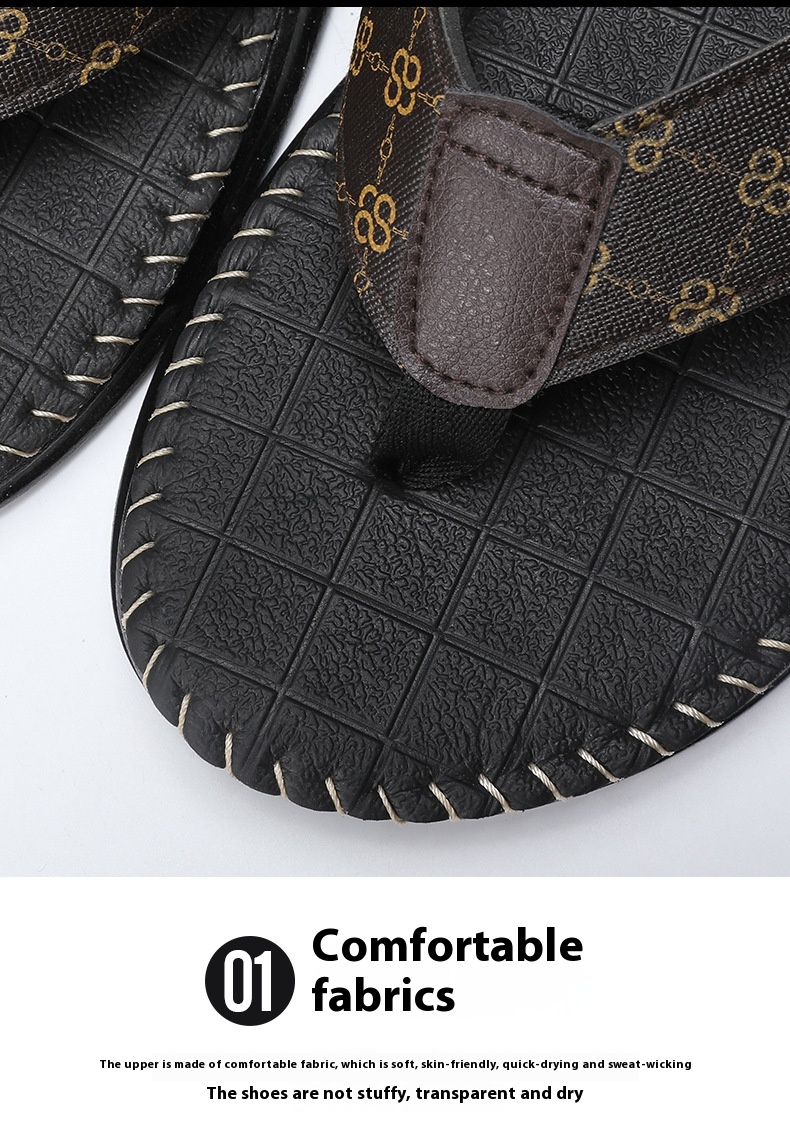 Men's Outdoor Non-slip Flip-flops Sandals foto 4