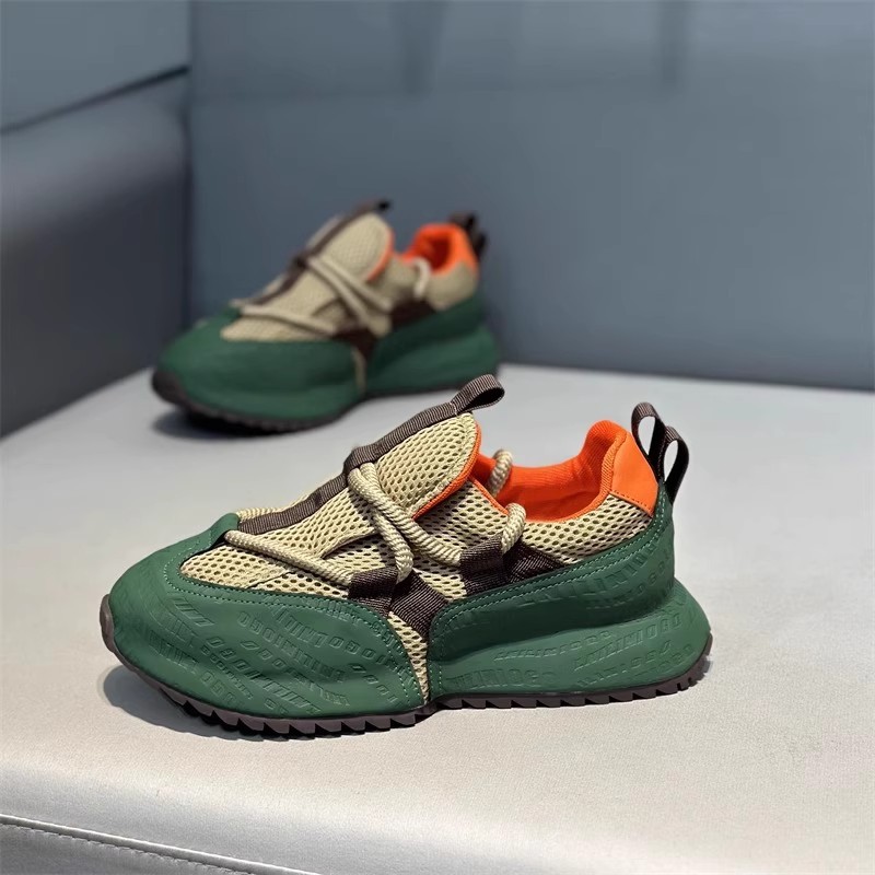New Summer Low-top, Versatile Mesh Mens Shoes With Breathable, Non-slip Design