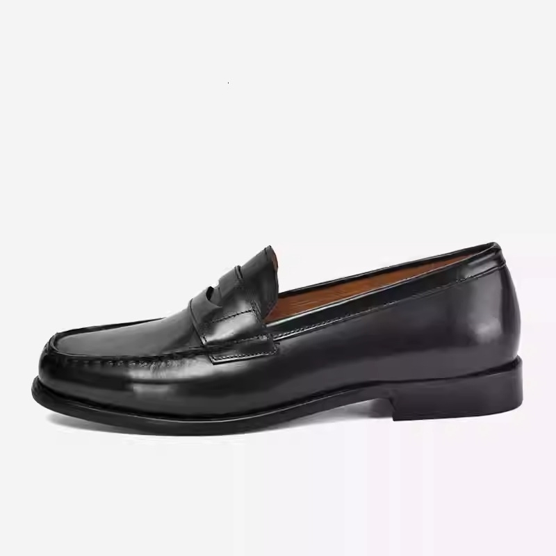 British-style Loafers Comfortable Slip-on Mens Boat Shoes foto 3