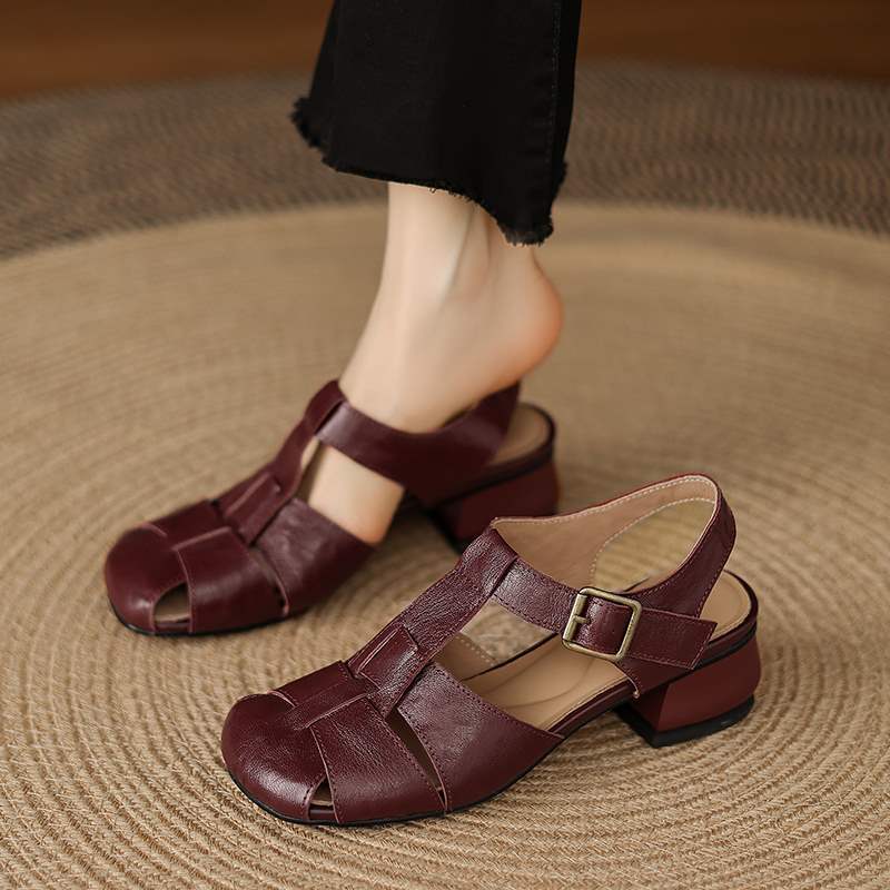 Super Comfortable Super Soft Sheepskin Roman Sandals foto 4