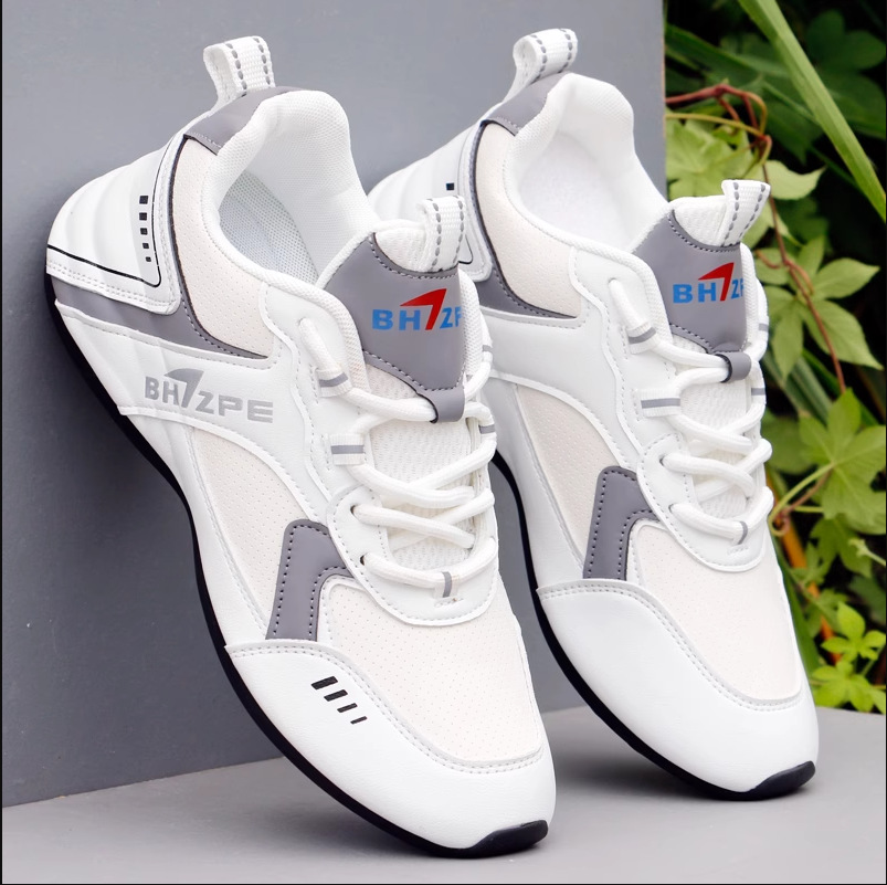Leather Waterproof Sneaker Men foto 4