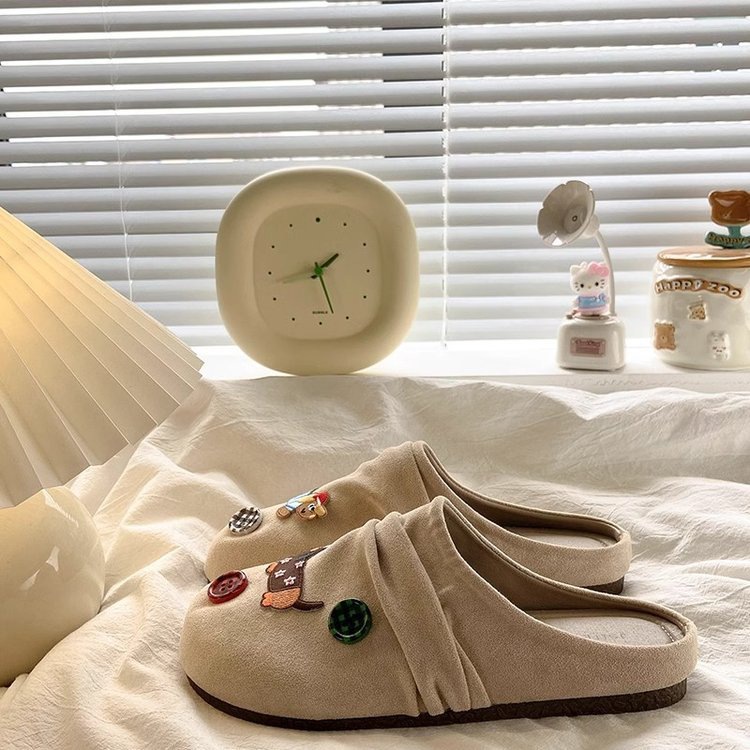 Retro Closed Toe Half Slippers Women's Outdoor Summer Soft Bottom Fashion Sandals foto 4
