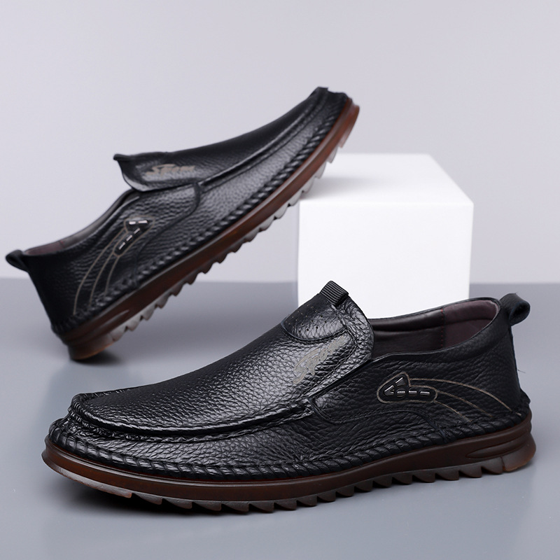 Men's First Layer Cowhide Driving Shoes foto 4