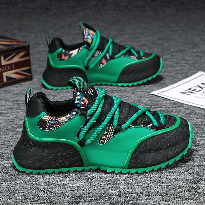 Hong Kong Style Men's Sports Casual Shoes All-matching foto 3