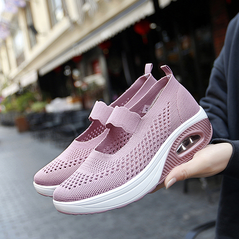 Women's Slip-on Mesh Surface Shoes foto 4