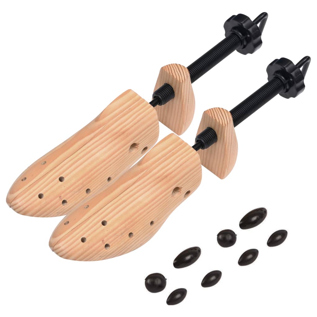 Shoe Trees Size 36-40 Solid Pine Wood Shoe Trees