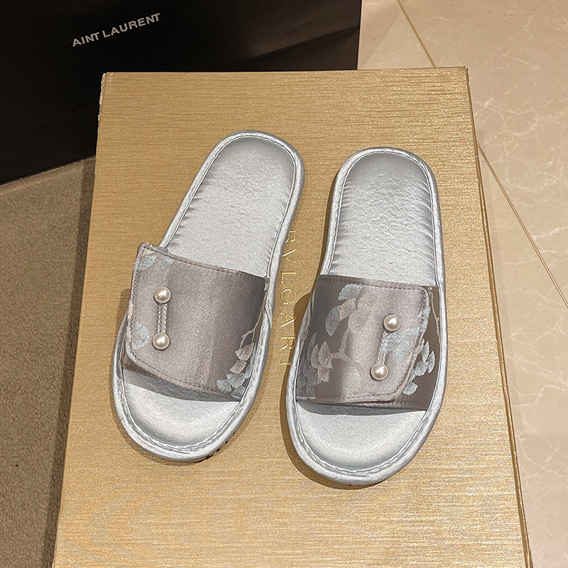 Casual Style Home Soft Bottom Slippers Outdoor Non-slip Flat Sandals foto 2