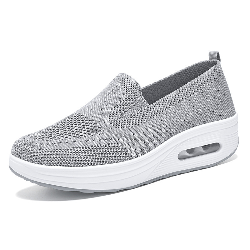 Women's Casual Shoes Breathable Flyknit Shock-absorbing foto 5