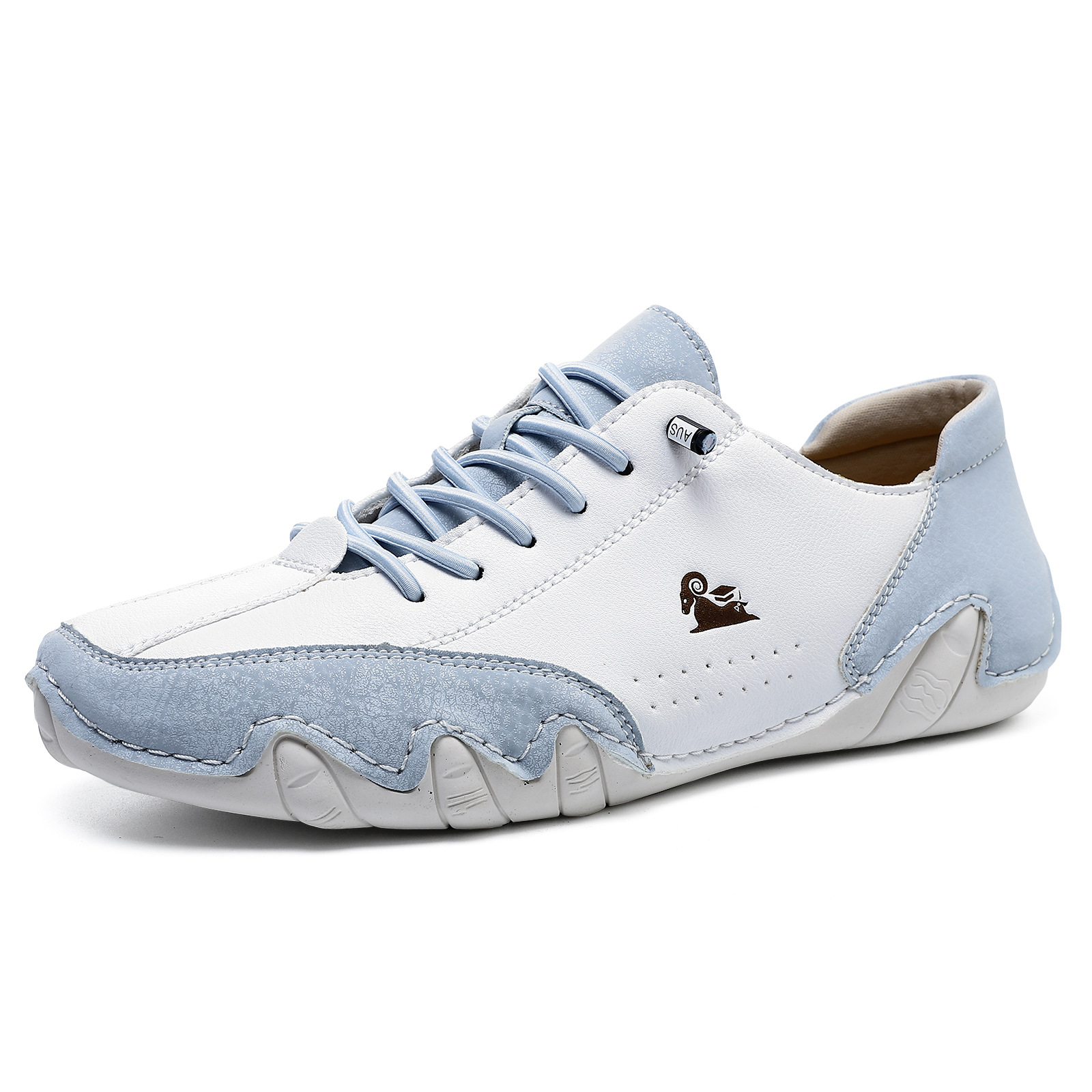 Fashion Colorblock Couple Unisex Low-top Men's Casual Shoes foto 4