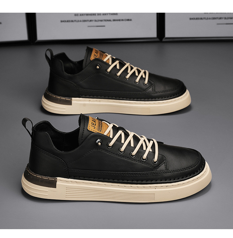 Men's Business Shirt Fashion Low Top Casual Shoes foto 2