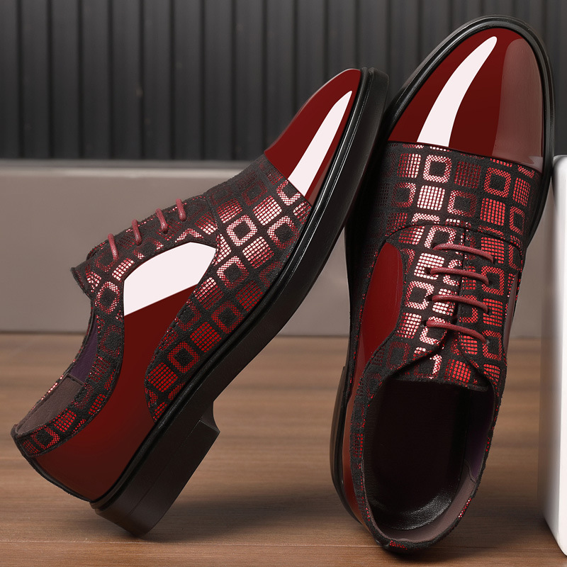 Men's Versatile Spring And Autumn Business Leather Shoes foto 4