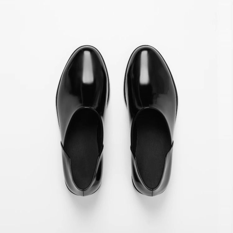 Loafer Shoes For Men And Women Slip-on Round-toe Trendy Style foto 4