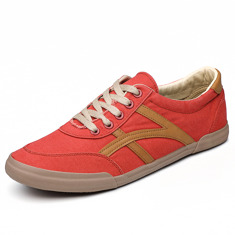 Breathable Casual Large Size Shoes Summer Men's Shoes Canvas foto 2
