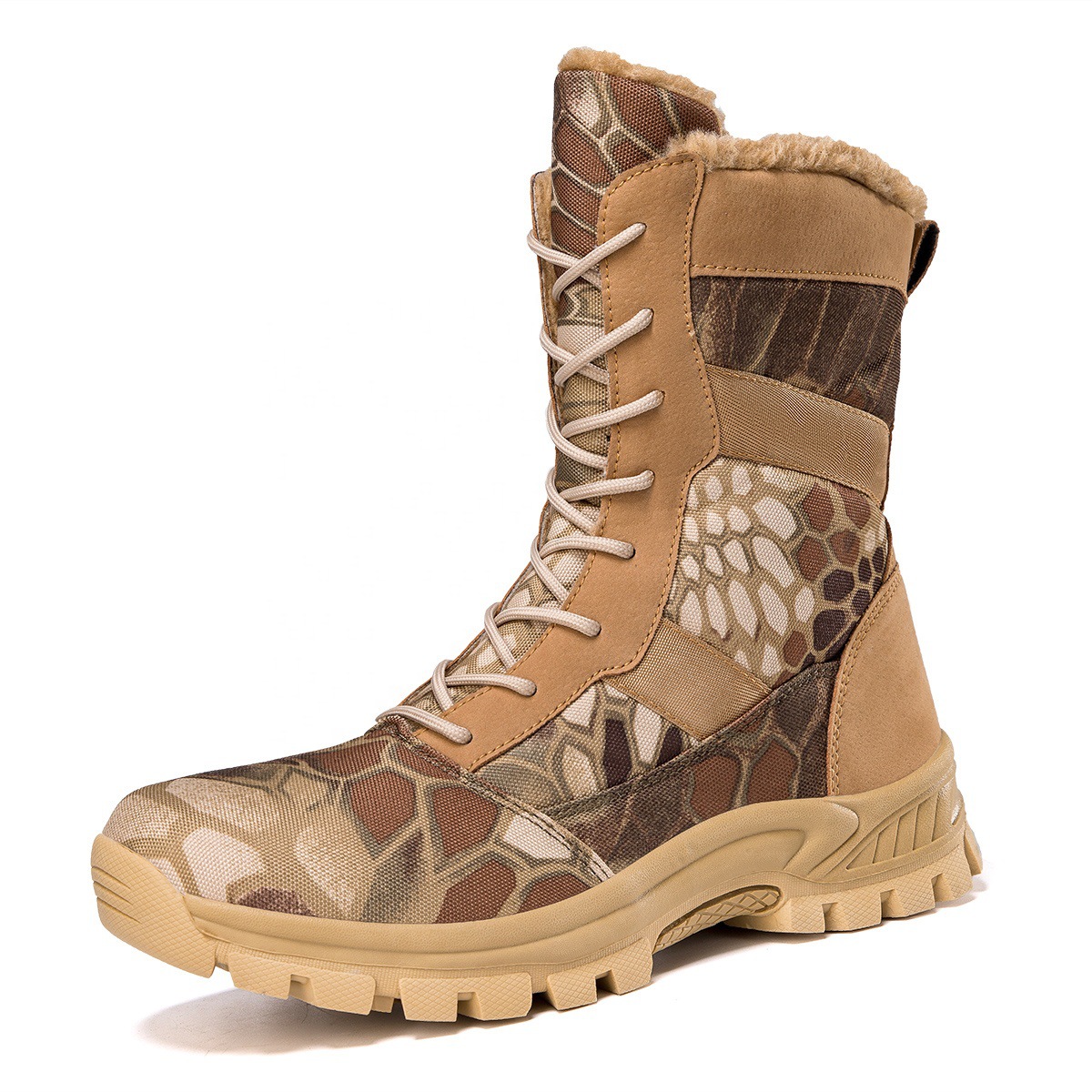 Winter Plush Thermal Cotton Boots Outdoor foto 4