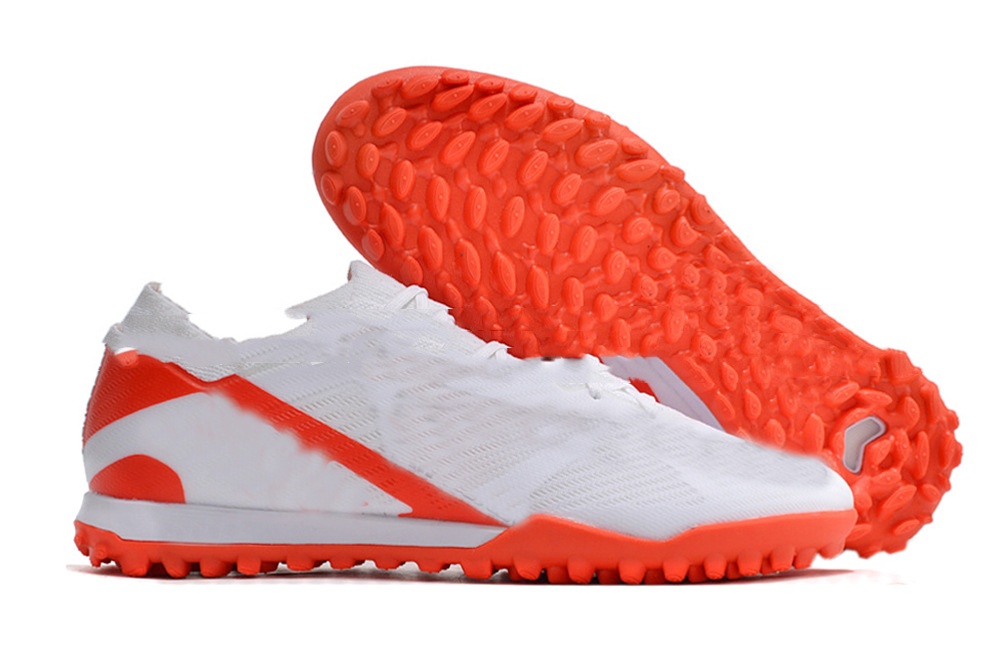 Low Top Full Knitted Waterproof MD Aerated Lawn Cushion Nail Football Sneaker Soccer Shoes foto 3