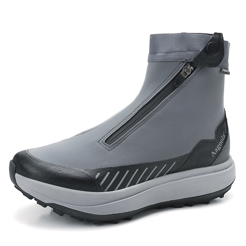 High-end Shock-absorbing Soft-soled Non-slip High-top Hiking Boots For Mountaineering foto 4