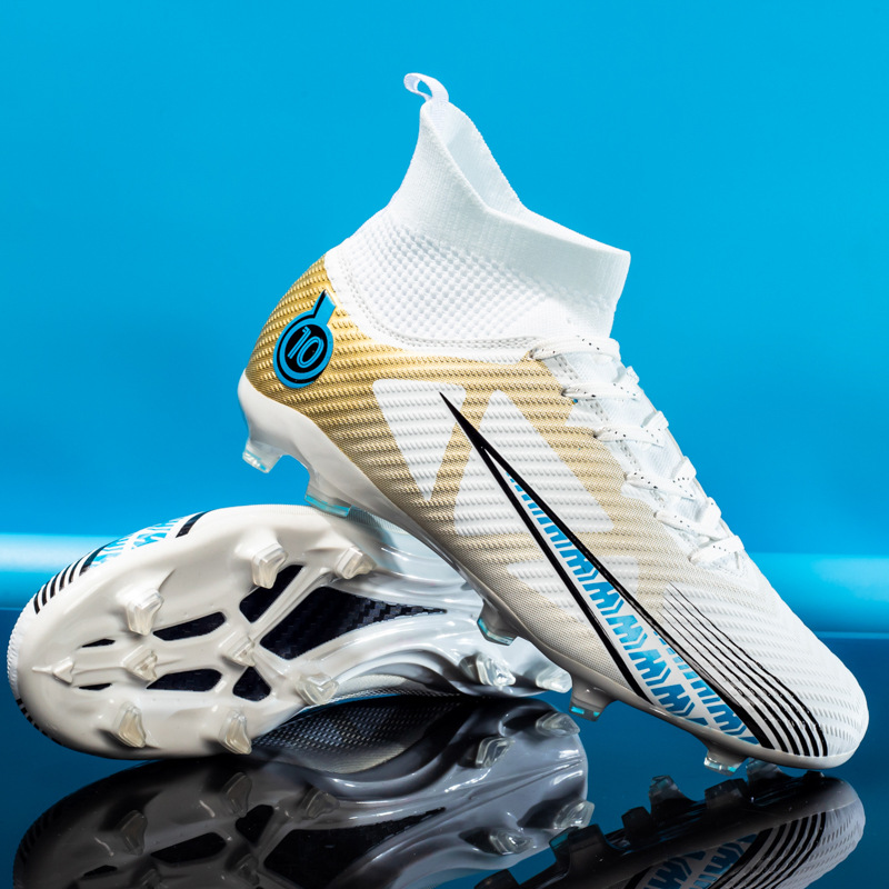 Soccer Shoes Men's High-top AG Spike Lawn foto 5
