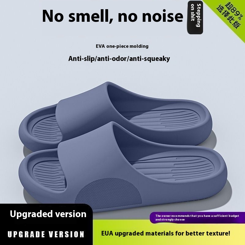 Men's Summer Slip-on Thick-soled Slippers For Outer Wear foto 2