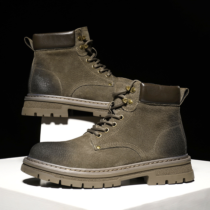 Workwear British Style Men's Hiking Boots foto 4
