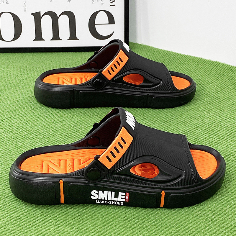 Men's Non Slip Casual Beach Oversized Sports Sandals foto 2