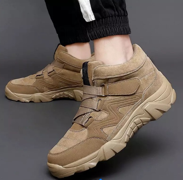 Plus Size Outdoor Elderly Cotton-padded Shoes Men's Winter foto 2