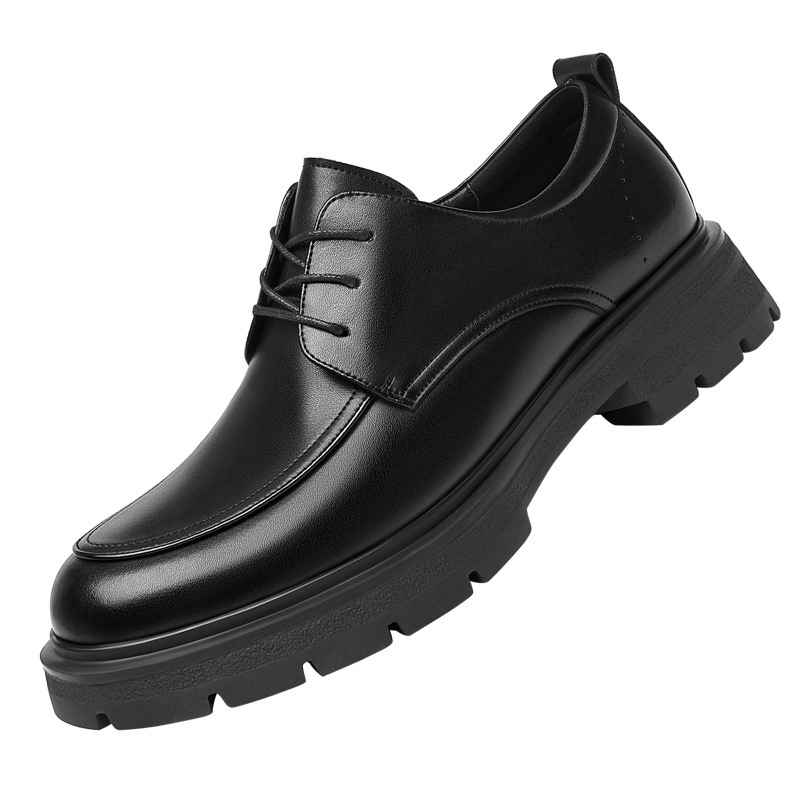 Height Increasing Insole Business Formal Wear Leather Shoes foto 3