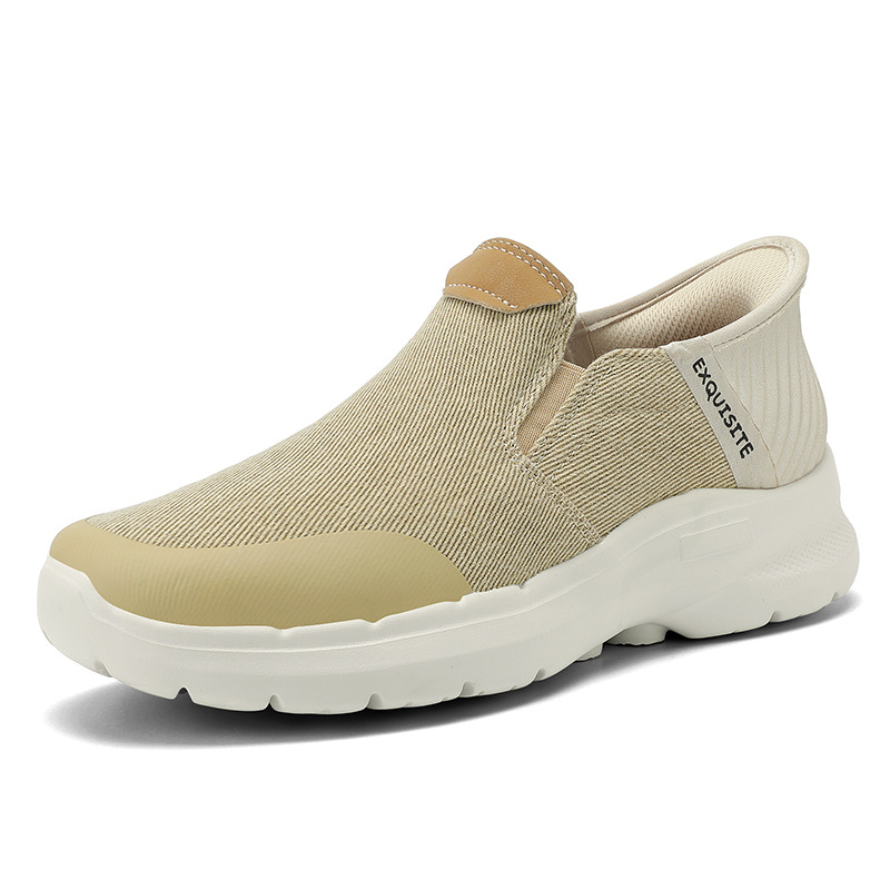 Men's Casual Plus Size Canvas Loafers foto 5