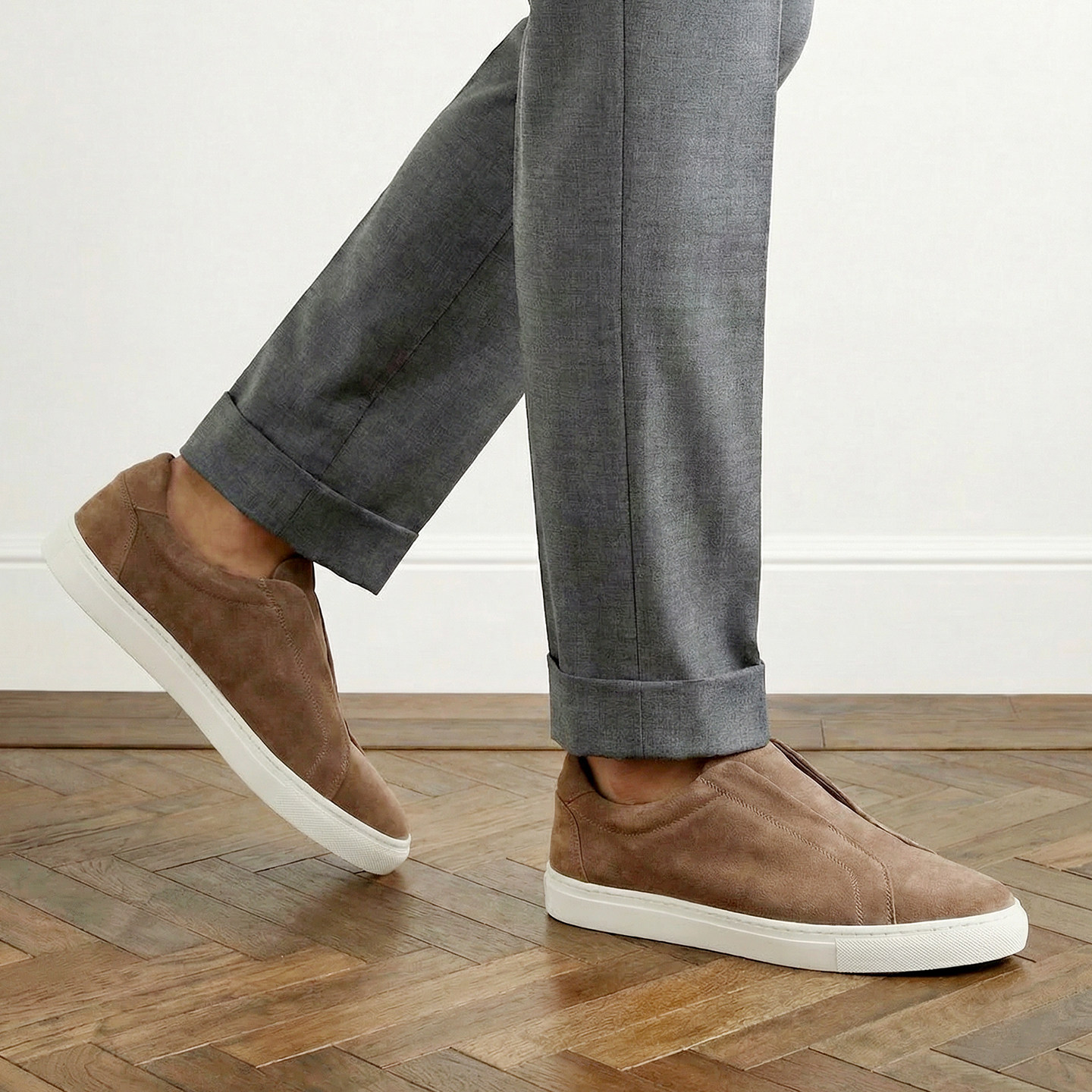 Round-toe Retro Breathable Sports Casual Shoes foto 2
