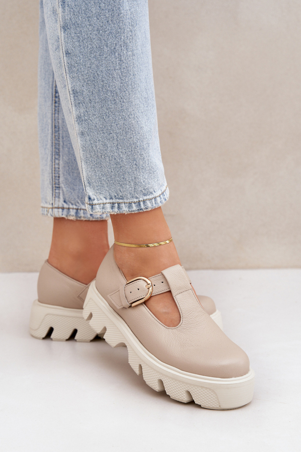Platform schoenen Step in style