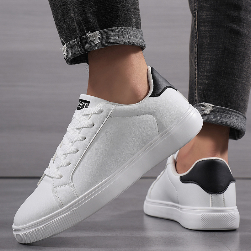 Versatile Sneaker Breathable White Shoes Student Running Shoes foto 5