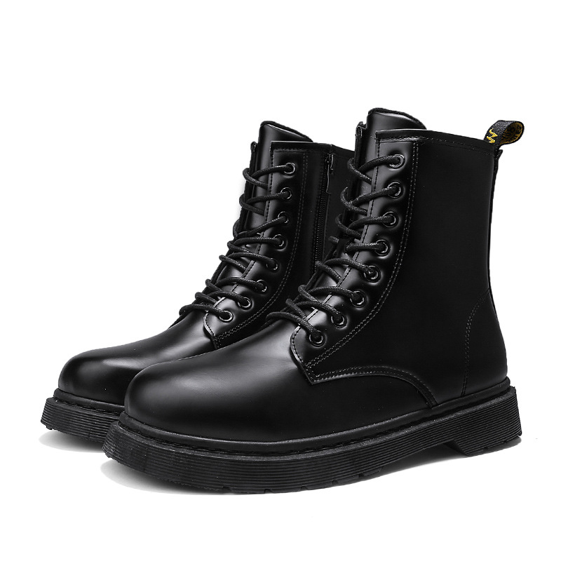 Martin Boots With Zipper Men's British Style foto 4