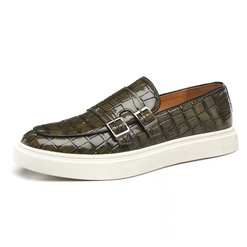 Autumn And Winter Men's Leather Shoes Fashionable Young And Middle-aged Soft Bottom Non-slip foto 3